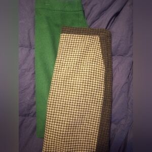 JCrew Wool pencil Skirts TWO!